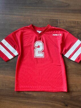 Zara Kids Red Paris Jersey #2 - Size 6-7